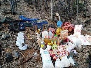 Tunceli'de PKK sığınakları imha edildi