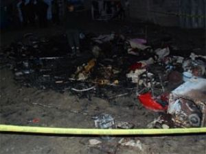 Yanan anne ile kızı Diyarbakır'a gönderildi