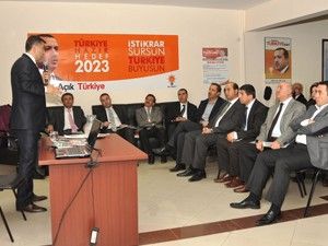 Kalaycı Kırıkkalede belediyeciliği anlattı