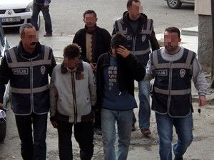 Mazot hırsızları tutuklandı