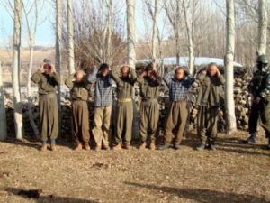 Silopi'de 10 terörist teslim oldu