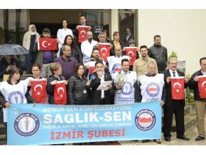 Sağlık-sen İzmir Başkanından Terör Saldırılarına Tepki