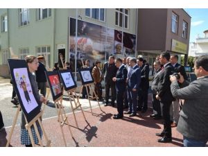 Bozyazılı Öğrencilerin Ödüllü Eserleri Sergilendi