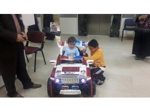 Aksaray’da Çocuklar Ameliyata Akülü Araba İle Gidecekler
