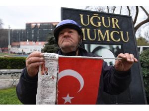 Sinoplu Vatandaştan Teröre Tek Kişilik Protesto