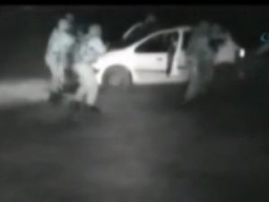 Teröristler araç içinde böyle yakalandı