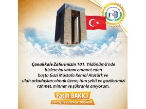 Başkan Bakıcı “çanakkale Zaferi Bir Kahramanlık Destanıdır”