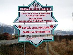 Doğrugöz'e damlama sulama sistemi kuruluyor