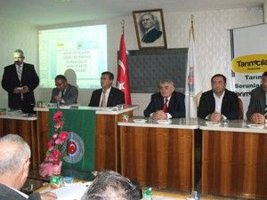 Karapınar'da çiftçilere eğitim semineri