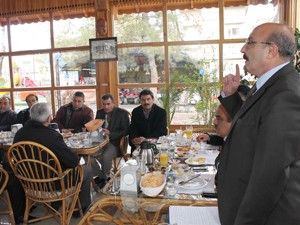 Taksicilerin sorunları masaya yatırıldı