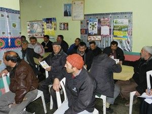 Çiftçilere kaliteli buğday eğitimi