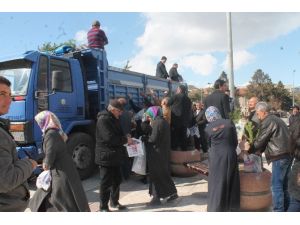 Erzincan’da Sarıçam İzdihamı