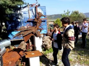 Bodrumlu Öğrenciler Sanatı Ve Sanatçıyı Yerinde Tanıdılar