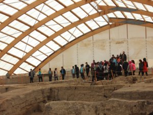 Gençlik öğrencileri Çatalhöyük’ü gezdi