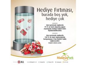 Malatyapark’ta Hediye Fırtınası