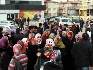 KYK çalışanlarından eylem