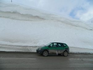 Posof’ta Kar Yağışı