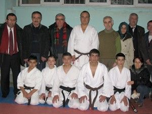 Karatede 1. dan sınavları yapıldı