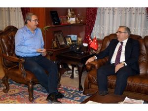 Toki Başkanı Ergün Turan, Belediye Başkanı Ünver’i Ziyaret Etti