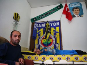 ALS hastası gencin tek hayali Fenerbahçe'yi canlı izlemek