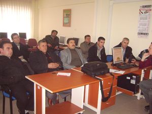 Altınekin'de sıvı yakıtlı kalorifer ateşçiliği kursu