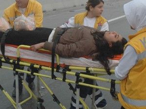 İşçi yolu tehlike dolu