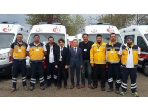 Sağlık Bakanlığı Tarafından Bilecik’e 7 Ambulans
