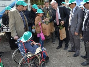 "Engellilerin Umutları Daima Yeşersin" etkinliği