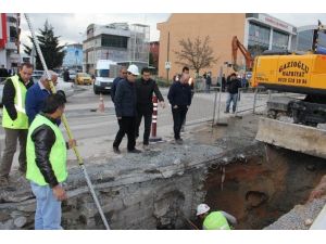 Tramvay Alt Yapı Çalışması Başladı