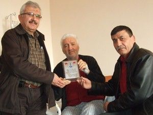 Gazeteci Kayseriye vefa ziyareti