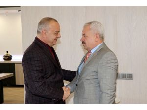 Erbil’den Başkan Ergün’e Ziyaret