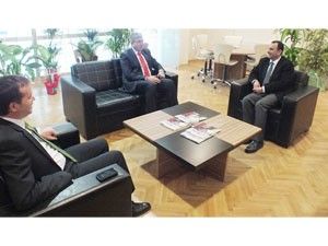 Arslan ve Özdemirden Cesura ziyaret