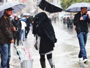 Türkiye genelinde yağış var