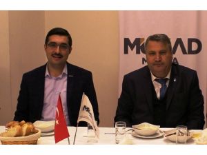 Başkan Tekin, Çerçi Ve Ekibini Ağırladı