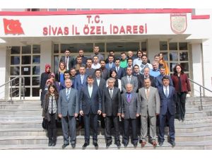 Sivas İl Özel İdaresi’nde Projeler Değerlendirildi