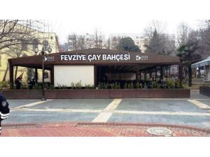 Fevziye Çay Bahçesi Yenilendi