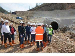 Alanya Yeniköy Baraj İnşaatı Çalışmaları