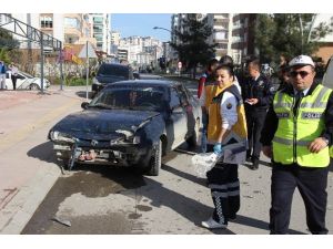 Samsun’da Trafik Kazası: 1 Yaralı