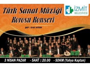 İzmit Tsm Korosu’ndan Ücretsiz Konser