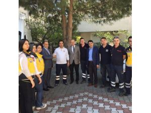 Edremit 112 Üç Yeni Ambulans