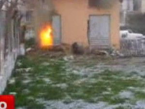 Trafo bomba gibi patladı