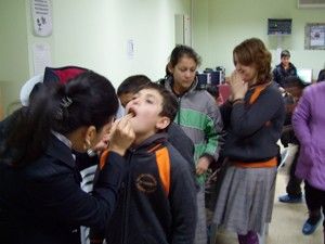 Öğrencilere ağız ve diş sağlığı taraması