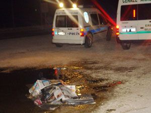 Ereğli’de trafik kazası 1 kişi hayatın kaybetti