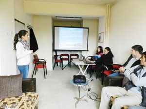 Sarayönü'nde alabalık yetiştiriciliği eğitimi