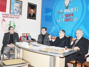 AKP Beyşehirde görev dağılımı