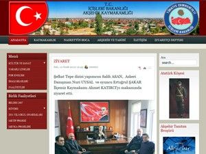 Kaymakamlığın internet sitesi yenilendi