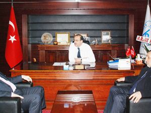 Kombassan yönetiminden ziyaretler