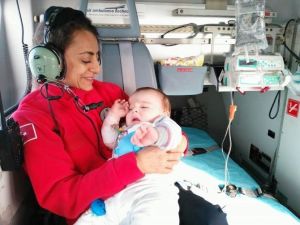 Ambulans Helikopterler 8 Aylık Bebek İçin Seferber Oldu