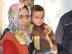 Kocası tarafından şiddet görünce polise sığındı