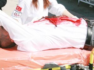 Silahla yaralanan kişi tedavi altına alındı